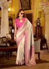 Sabarmati Silk By Rajpath Soft Silk With Contrast Border Saree Exporters In India
